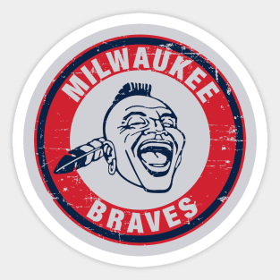 Milwaukee Braves Sticker